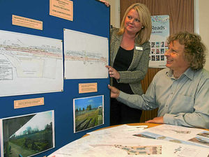 Supporting image for story: Housing trust shows Gobowen coal yard homes plan to public