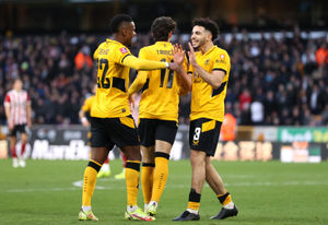 Wolves celebrate (Getty)