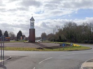 Supporting image for story: Lorry and car involved in crash on Telford roundabout