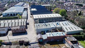 The former Adam Carpets site in Kidderminster