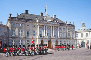 Amalienborg – one of the greatest works of Danish Rococco architecture