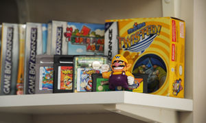 Some of the games collected by retro gamer Shaun Campbell, of Wolverhampton