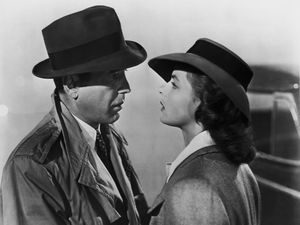 Humphrey Bogart and Ingrid Bergman in Casablanca