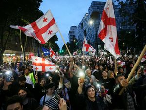 Supporting image for story: Georgian parliament committee rejects presidential veto of media law