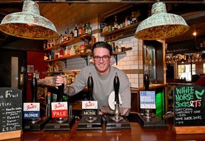 George Holding said the pub was home to him