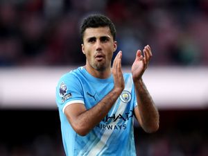 Supporting image for story: Pep Guardiola unclear when key Man City midfielder Rodri will be fit to return