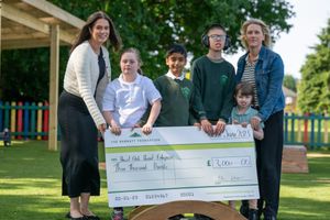 David Wilson Homes are proud to support Hazel Oak School with a £3,000 donation