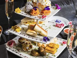 Supporting image for story: I discovered a gorgeous afternoon tea feast at a luxury Indian restaurant in Birmingham