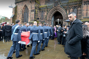 Funeral service for Mayor of Wolverhampton Elias Mattu at St Peter's Church