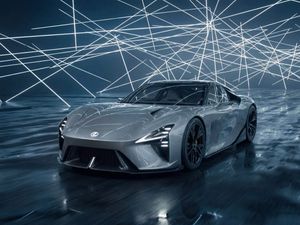 Supporting image for story: Next-generation Lexus LFA supercar will come with electric power