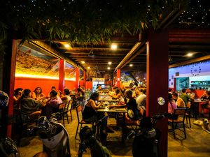People in Vang Vieng
