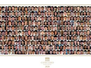 Supporting image for story: Unique photo collage marks notable year in Shropshire college's history