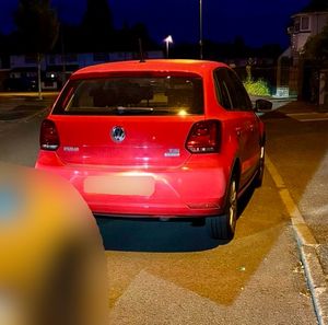 The VW Polo was recovered after erratic driving in Billesley