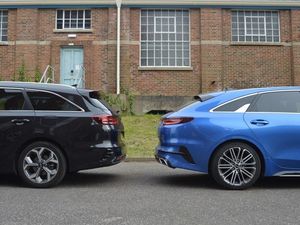Supporting image for story: Long-term report: Sensible or stylish? Our Kia Ceed Sportswagon meets its sleek new stablemate