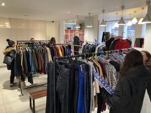 Shoppers at a previous SIFA Fireside vintage sale.