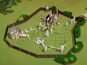 Supporting image for story: English Heritage reveals play area plan for one of Shropshire's historic gems