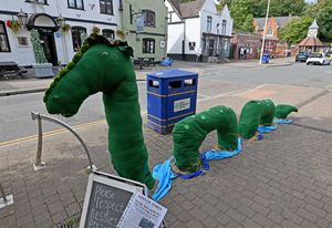 Look! It's Nessy. We're wondering how the Loch Ness monster managed to get all the way here.