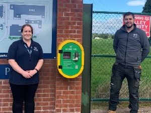 Supporting image for story: Electrical contractors install life-saving equipment