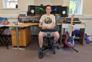 Andy works with artists in his studio as well as remotely