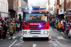 The Oswestry Christmas Parade 2022.