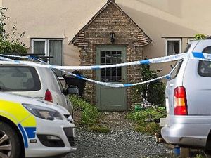 The house where Archie Spriggs was found dead