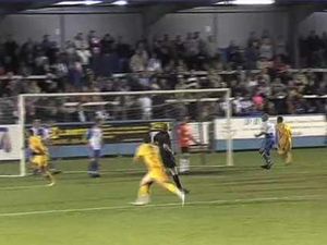Supporting image for story: First look: Phil Trainer equalises for AFC Telford against Nuneaton