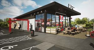 A new KFC building will be built in Shrewsbury as part of a new retail park development on the site of a former council owned golf course