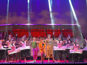 Supporting image for story: Star no longer Blue as Priscilla hits stage