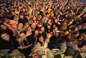 Crowds at a music festival in Sefton Park in Liverpool as part of the national Events Research Programme (ERP) on May 2, 2021. Pic: Danny Lawson/PA Wire
