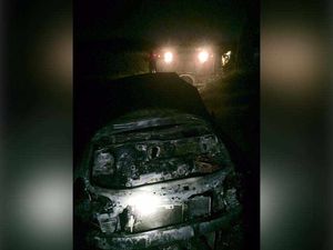 Supporting image for story: Shropshire car blaze being treated as 'suspicious'
