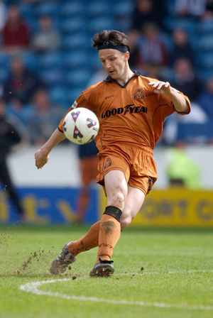 Tough and talented - Ludovic Pollet in his playing hey-day for Wolves.