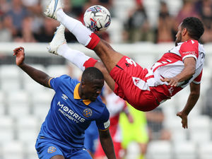 Supporting image for story: Matt Taylor: We can't drop Shrewsbury levels 