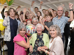 Supporting image for story: Marvellous Mary of Shrewsbury reaches 100 - and says secret to staying fit is keeping active
