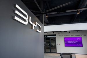 A BYD dealership