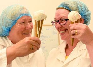 I scream for ice cream – Pat and Sarah grab a cone