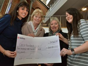 Supporting image for story: Theatre staff raise cash for charity