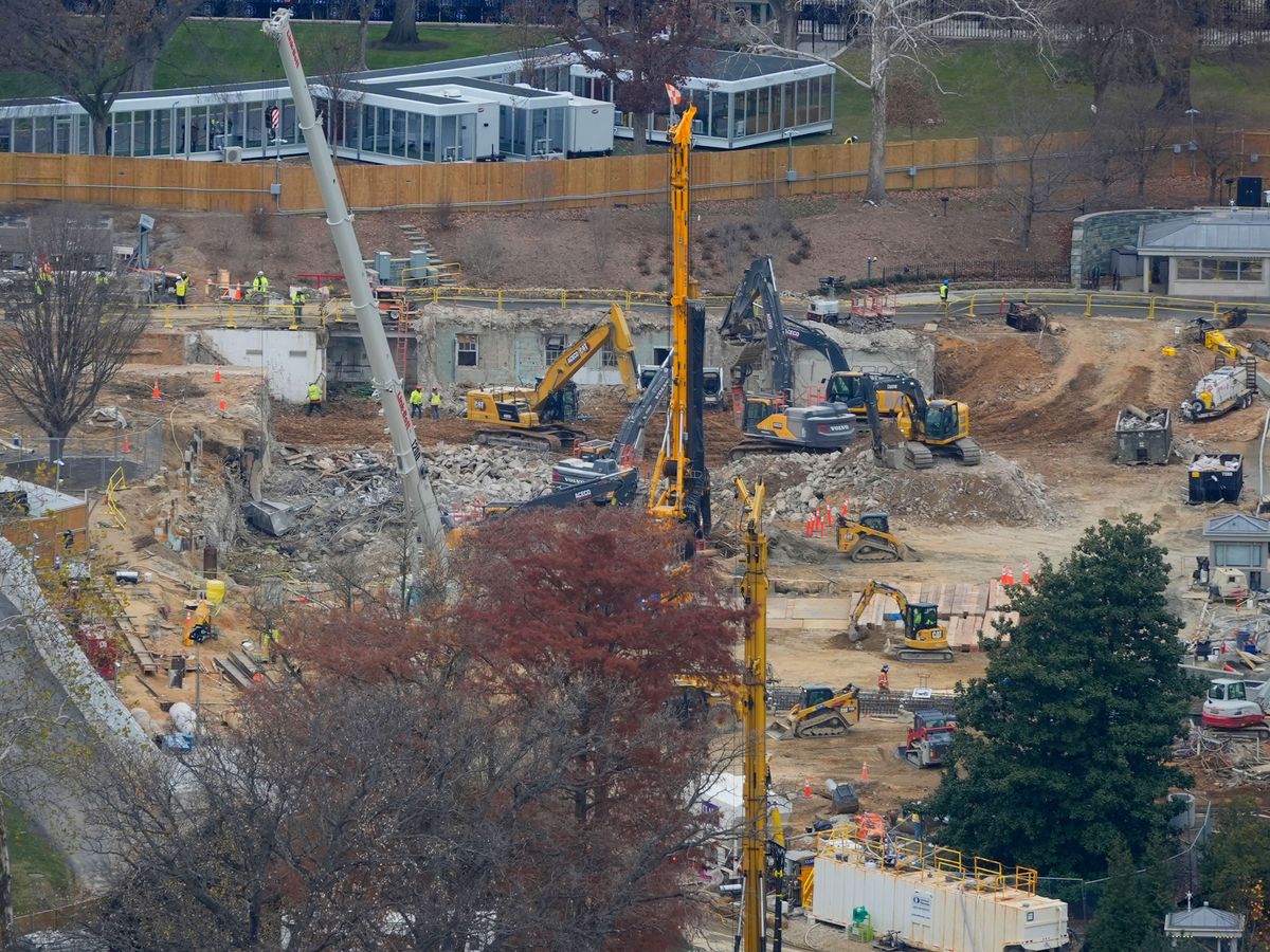 White House ballroom project ‘must continue for national security reasons’ White House ballroom project ‘must continue for national security reasons’