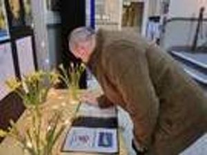 Supporting image for story: Book of solidarity opens in Oswestry