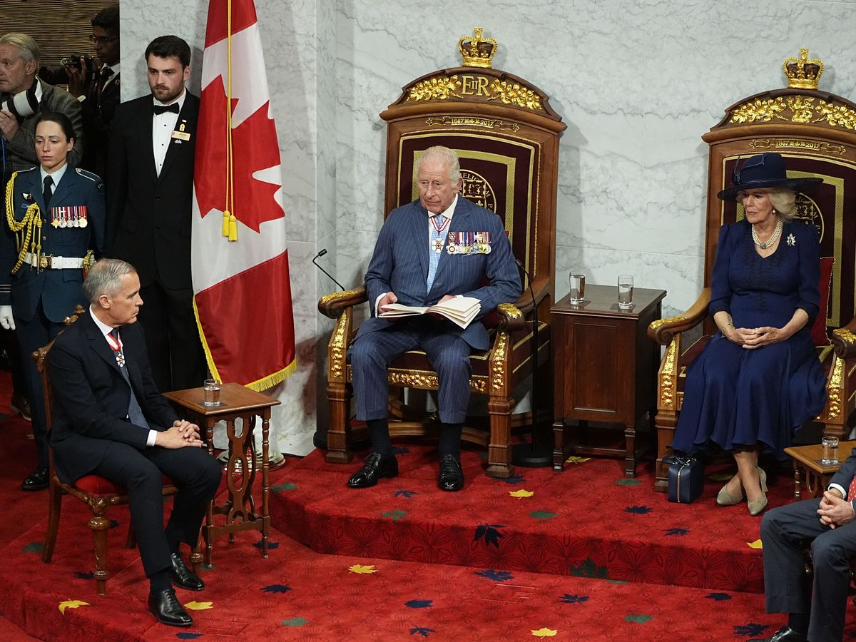 Canada at ‘critical moment’, King says in speech to parliament
