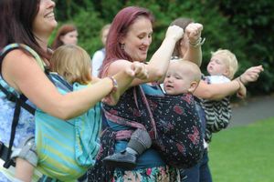 Nicola Mackenzie with her son Elijah