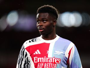 Supporting image for story: Arsenal lose Bukayo Saka for ‘many weeks’ with hamstring injury