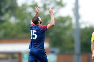 Erik Pieters celebrates putting Albion in front (Photo by Malcolm Couzens - WBA/West Bromwich Albion FC via Getty Images).