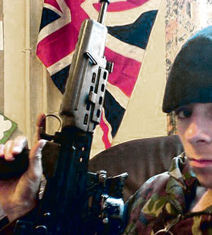 The young soldier before those events in Afghanistan