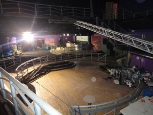 Inside the venue when it was being converted into Pulse nightclub in 2011