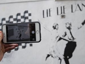 Supporting image for story: This app will make you not suck at street art