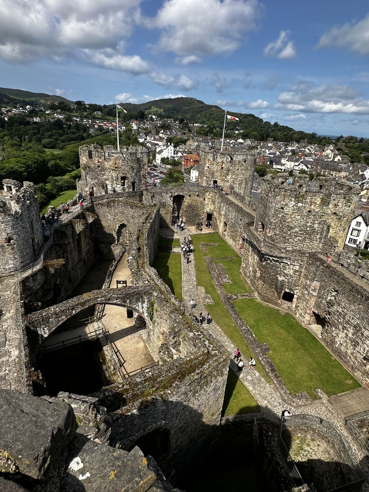 Conwy Castle trip for students