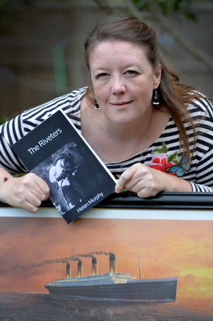 Author Helen Murphy from Wednesbury, has written a book titled The Riveters.