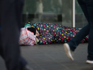 Supporting image for story: Rough sleeping crisis 'the tip of the iceberg', Starmer warns 