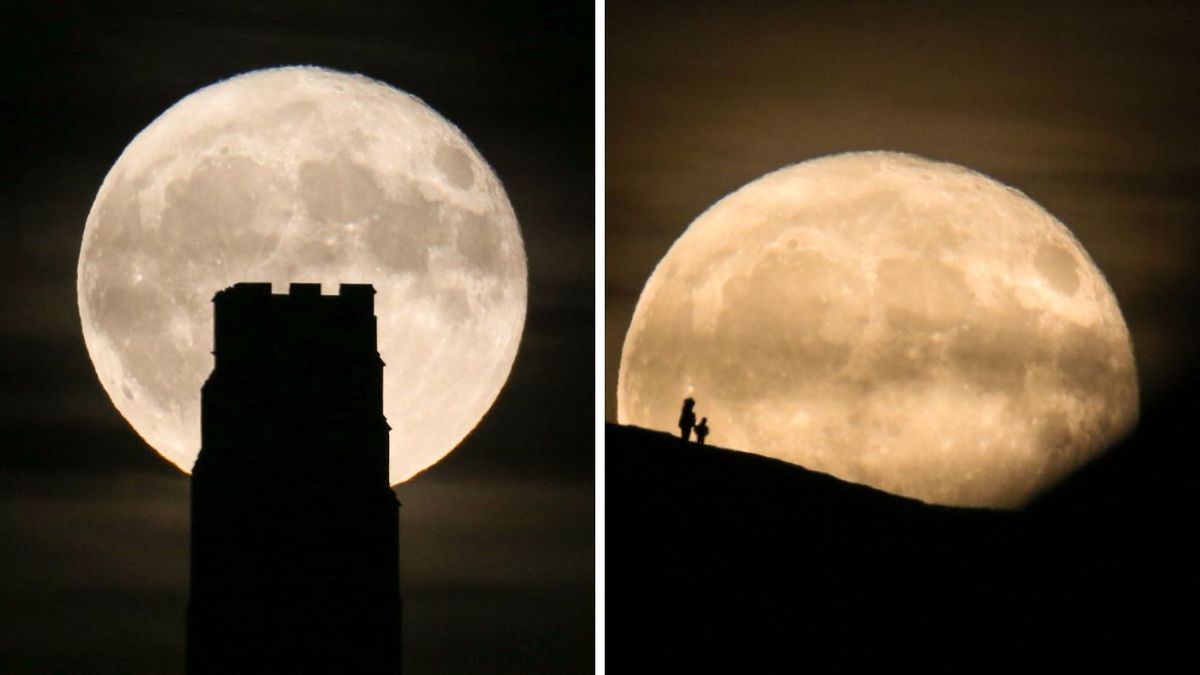 Genaue Uhrzeit, zu der der größte und hellste Mond des Jahres 2025 diese ...