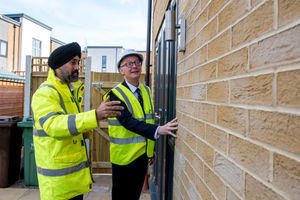 Pat McFadden MP was impressed with GSA's new homes in Willenhall